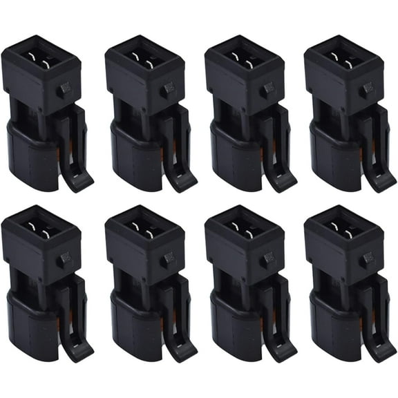 OTTULUR 8 PCS Fuel Injector Connector Adapter Replacement for Chevy LS1 LS2 LS3 Compatible with EV1 to USCAR EV6 & EV14