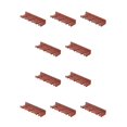 thumbnail image 2 of Moyic Ganchos colgantes sin perforación montados en la pared Soporte para de Colgador de almacenamiento de cable multifuncional Baño Sala Rojo 10Conjunto, 2 of 6