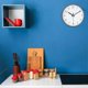 thumbnail image 5 of 2025 New Black Wall Clock, 12' Modern Minimalist Silent Clock, No Ticking Quartz Movement Powered by Battery, Easy to Watch, 5 of 5