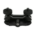 thumbnail image 2 of Double Ball Head Bracket With Screw, Universal Double Ball Head Mount Arm Expanded Bracket Anodized Durable  For Video Lights For Small Displays Black, 2 of 8