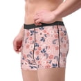thumbnail image 2 of Uemuo Tropical Plants Pattern Men's Boxer Briefs,Trunk Anti-Chafing,Comfortable, Durable, and Stylish Underwear-Medium, 2 of 9