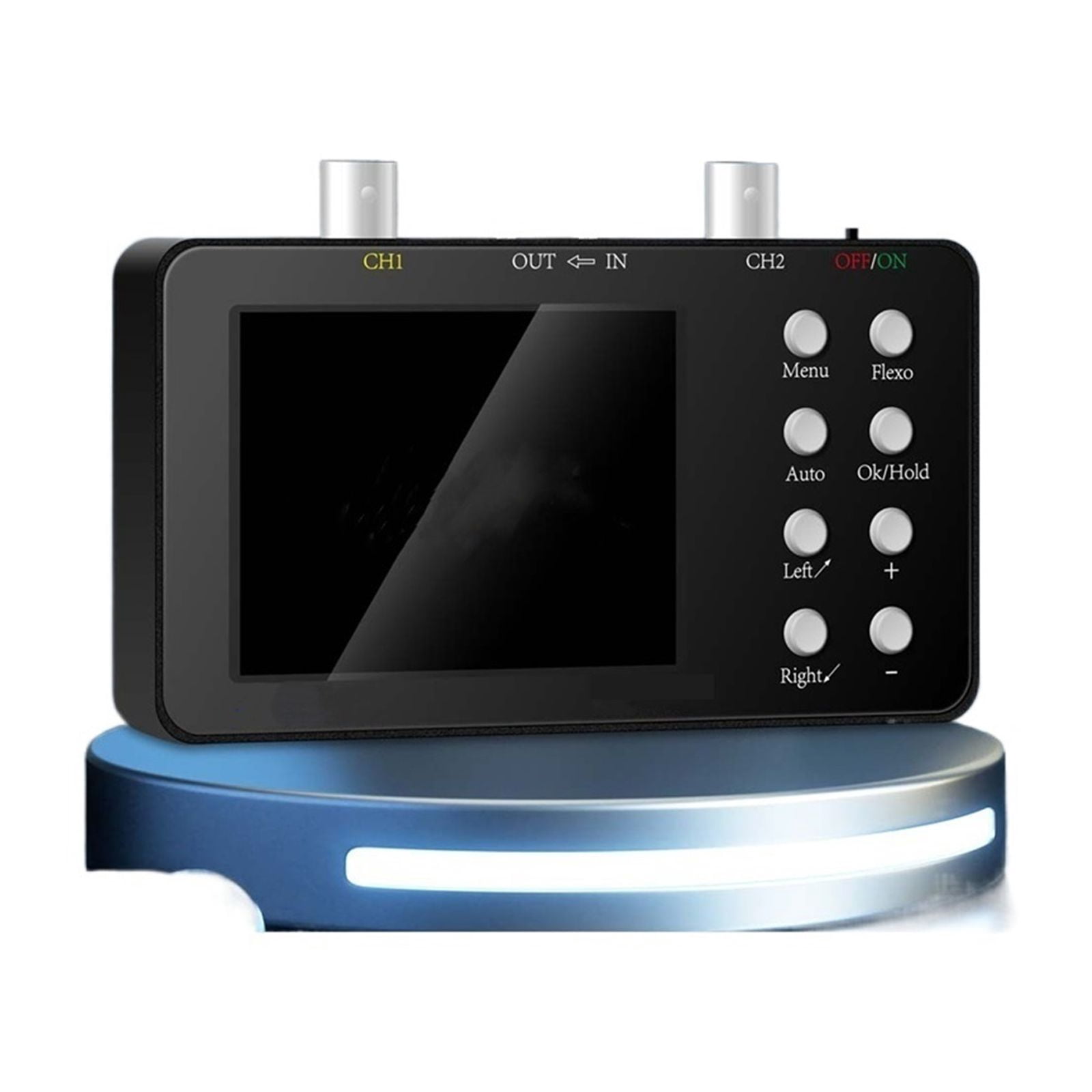 Dual Channel Digital Oscilloscope 50M Sampling Rate 10MSa/S Analog Bandwidth One Key AUTO Portable Digital Oscilloscope ,Professional Designed