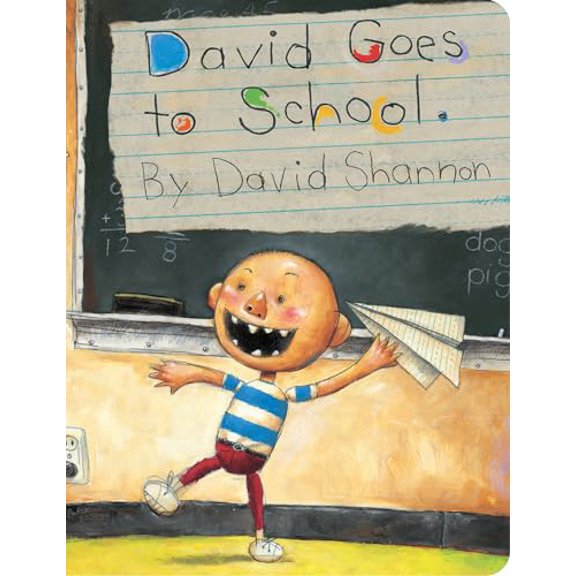 Pre-Owned David Goes to School, 9781546127321, 1546127321, Paperback,