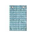 thumbnail image 1 of Abstract Hanging Pocket Organizer, Geometrical Print of Vertical Zigzags in Aquatic Tones Simplistic, Printed Polyester Storage Bag with Pockets, 14" x 20", Seafoam Sea Blue, 1 of 2
