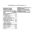 thumbnail image 2 of Great Value Jus de Pomme Pur à 100 % Fait de Concentré 1L, 2 of 4