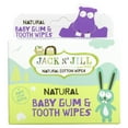 thumbnail image 3 of Jack N' Jill Natural Baby Gum & Tooth Wipes - 25 Wipes, 3 of 7