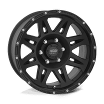 Pro Comp Cast Aluminum Wheel PXA5 17x9 5x4.5 F-BLK -6mm, PXA7005-7965