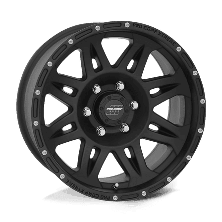 Pro Comp Cast Aluminum Wheel PXA5 17x9 6x135 F-BLK -6mm, PXA7005-7936