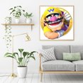 thumbnail image 2 of Cuadros Decorativos 5D bricolaje completo taladro redondo Super Mario Rhinestone diamante dibujo decoración del hogar JShteea Nuevos Originales, 2 of 9