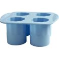 thumbnail image 2 of Silicone Shot Glass Mold for Resin & Frozen Whiskey Glass Ice Cubes Ice Tray 4 Nice 2 x 1.3 round Ice Cups -, 2 of 4