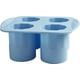 thumbnail image 2 of Silicone Shot Glass Mold for Resin & Frozen Whiskey Glass Ice Cubes Ice Tray 4 Nice 2 x 1.3 round Ice Cups -, 2 of 4