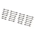 thumbnail image 1 of 2x cordonee zapatoe zapatile deporte unisex para hombre con cordón elástico de silicona piezas Baoblaze Sin cordones de lazo, 1 of 8