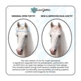 thumbnail image 5 of KENSINGTON PROTECTIVE PRODUCTS Fleece Trim Medium Cob/Arab Imperial Jade Fly Mask (KFM223-M-2019), 5 of 6