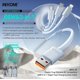 thumbnail image 2 of WEKOME WDC-56 3 In 1 Cable 66W 480Mbps Elastic Liquid Silicone Fast Charging Data Cable - Black, 2 of 4