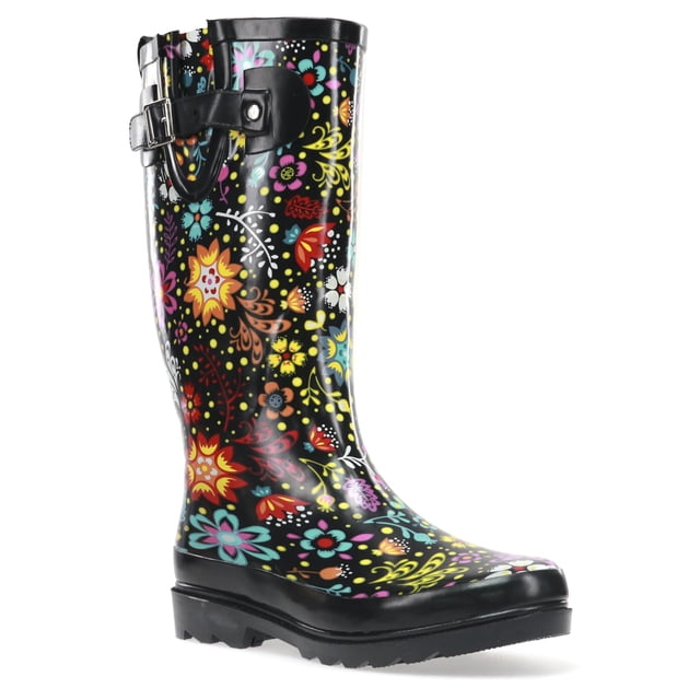 Western Chief Bottes de Pluie Hautes Imperméables pour Femmes Chaussures de Jardin d'Extérieur