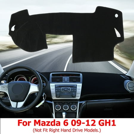 Anti-Sun Dashboard Cover Dashmat Dash Mat Pad Cover For Mazda 6 (Best Dashboard Uv Protection)