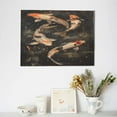 thumbnail image 6 of Daiia Koi Fish Tranquility Print Canvas Decorative Picture – 30x40in Artistic Wall Art, Ready-to-Hang Canvas Print for Living Room（Horizontal）, 6 of 6