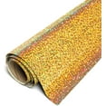 thumbnail image 1 of Siser Holographic HTV Iron On Heat Transfer Vinyl 20" x 25ft Roll - Gold, 1 of 3