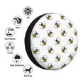 thumbnail image 4 of Fotbe Bee Funda de Llanta de Repuesto con Estampado, Engrosada, Ajuste Universal para Jeep, Remolque, RV, SUV, Camión-14 inch, 4 of 6