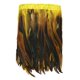 thumbnail image 1 of Uxcell Fleco de Plumas de Gallo, 2 Yardas 10-12" Fleco de Plumas Natural y Esponjoso para Manualidades [Amarillo Negro], 1 of 7