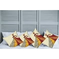 thumbnail image 6 of Ambesonne Modern Throw Pillow Cover 4 Pack, Patterns, 16", Multicolor, 6 of 6
