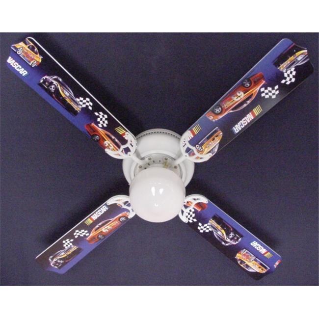 Ceiling Fan Designers 42FAN-KIDS-KNR Nascar Racing Ceiling ...