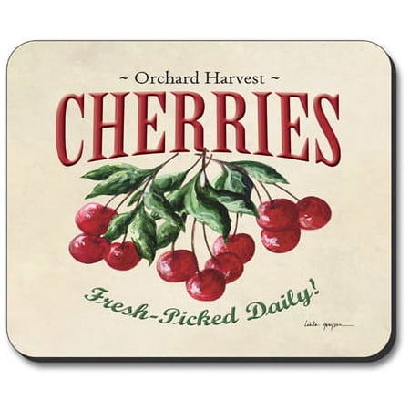 Art Plates Mouse Pad - Cherries price history on PriceWatchPro