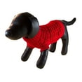 thumbnail image 2 of Petcessory DS1422BM Red Woolen Turtleneck Dog Sweater - Medium, 2 of 4