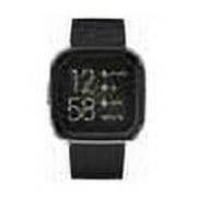 Fitbit Versa 2 Health and Fitness Smartwatch with Black Silicone Band