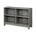 thumbnail image 4 of Thiem Cubby Bookcase- 43 Inch Wide 4 Shelves- Rustic Gray Veneer, 4 of 6