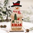 thumbnail image 3 of Colgante de Navidad para decoración de pared, diseño bonito, suministros para vacaciones, mano de obra, tamaño compacto, ahorro de espacio, Kits de decoración para fiestas Muñeco de nieve Ounissouiy HA070244-02B, 3 of 6