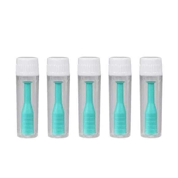 5 Pack Outil de Retrait de Lentilles Rigides pour Contact Oculaire Ventouse Portable Insert de Plongeur Rigide