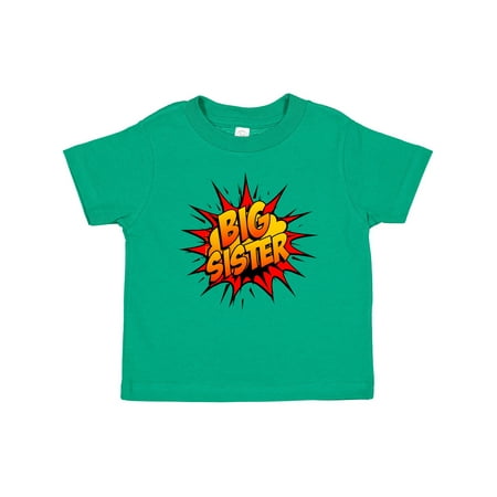 

Inktastic Big Sister Super Hero Gift Baby Girl T-Shirt
