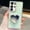 A-Green, variant on for Samsung Galaxy A35 Bling Case Luxury for Women Girls Design Cute 3D Love Mirror Makeup Holder Fancy Glitter Rhinestone Protective Phone Cover,Clear