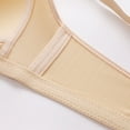 thumbnail image 5 of CLOISE Bras for Women 3 Pack Wireless Push up Bras with Support and Lift Full Coverage Large Bust Seamless Padded Bras Straps Adjustable Comfort Sleep Bras Soft Everyday Bras Beige 38/85, 5 of 7