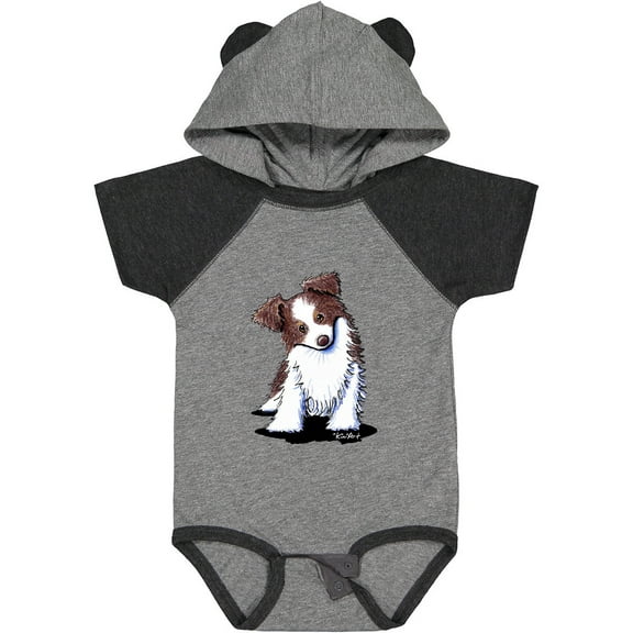 Inktastic Australian Shepherd Boys or Girls Baby Bodysuit