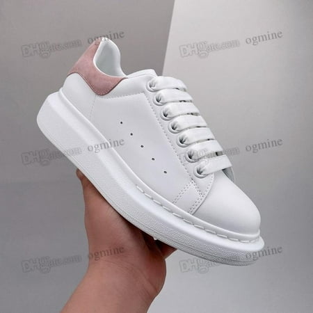

Designer Woman mens shoe fashion Leather oversized sneaker 24h rapid shipment free-freight thick bottom heightening platform shoes Luxury womens Casual Running