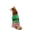 Green, variant on Pet Dog Cat Christmas Elf Costume, Funny Soft Cozy Holiday Party Cosplay Outfit, Perfect for All Breeds Winter Fun Festive Dress Up Green XL