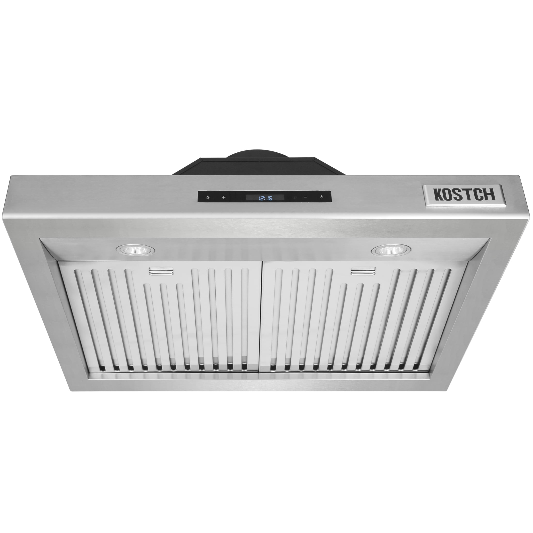 KOSTCH 30in 1000 CFM Convertible Wall-Mounted Range Hood with LED Lights in Stainless Steel