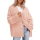 thumbnail image 1 of Suéter PRETTYGARDEN 2025 Oversized de Punto Grueso Rosa Talla M, 1 of 8