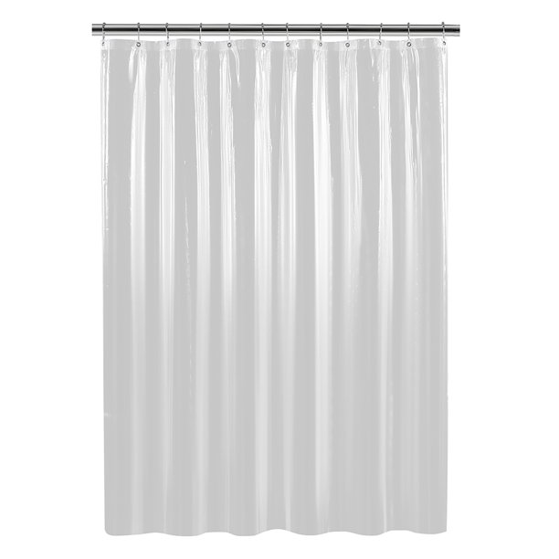 Clorox 2pack Medium Weight Peva Shower Curtain Liners Clear
