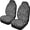 Black Leopard Print Pattern, variant on XYZCANDO Seat Covers Waterproof Car Seat Covers Car Front Seat Covers Auto Interior Decor Washable Truck Sedan, Autumn Tree & Oak Leaf Camouflage Pattern