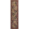 thumbnail image 3 of 2' x 8' Red Panel Runner Rug, 3 of 5