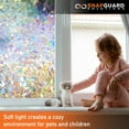 thumbnail image 5 of Snapguard Solutions Privacy Stained Glass - Rainbow Window Film (Static Cling, Non-Adhesive), 5 of 9