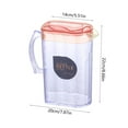 thumbnail image 3 of EGNMCR Kitchen Utensils Set, Cold Water Kettle Household With Lid Plastic Pot Large Capacity With Scale water kettle, 3 of 6