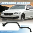 thumbnail image 2 of Manguera de refrigerante del radiador Unique Bargains No.11537560363 para BMW X6 XDrive35i 3.0L L6 - Gas 2008-2014, color negro de goma, 2 of 6