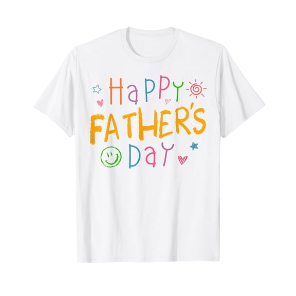 Happy Fathers Day Shirt For Toddler Baby Kids Saying For Dad T-Shirt