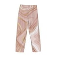 thumbnail image 3 of Vsdgher Rose Gold Glitter Splatter Print Mens Pajama Pants Sleep & Lounge Pants, PJ Bottoms With elastic waistb and Pockets, 3 of 5