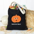 thumbnail image 2 of Personalization Mall Pumpkin Character Halloween Treat Bag, 2 of 3