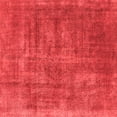 thumbnail image 1 of Ahgly Company Indoor Square Oriental Red Industrial Area Rugs, 6' Square, 1 of 4